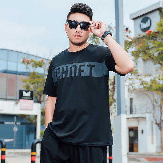Camiseta Hombre Seda Manga Corta Suelta y Fresca - Estilo Moderno - Image 5