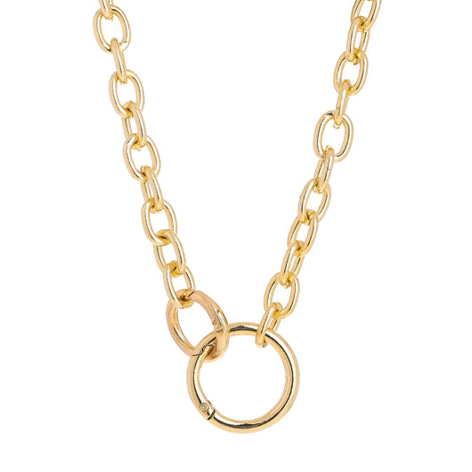 Collar Choker Círculo Doble Punk Exagerado - Diseño Minimalista Audaz - Image 10