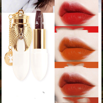 Labial Mate Tricolor Velvet Negro Intenso - Image 7