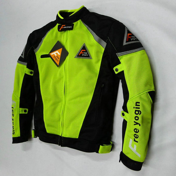 Jaqueta Esportiva Masculina Resistente a Quedas Verde