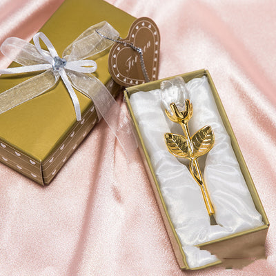 Rosa de Metal Cristal - Regalo Romántico para San Valentín y Bodas - Image 46