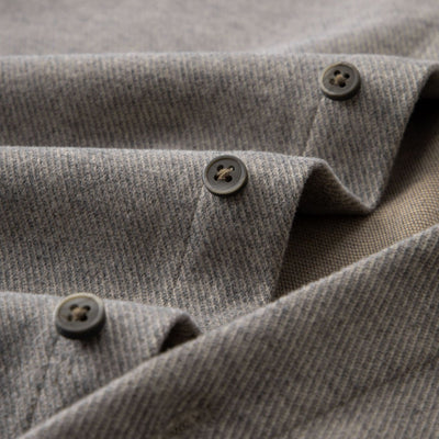 Camisa de Lana Gruesa Térmica Beige para Hombre - Image 15