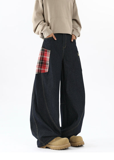 Pantalones Cargo Vaqueros con Bolsillos Grandes Diseño Retro para Hombre - Image 19
