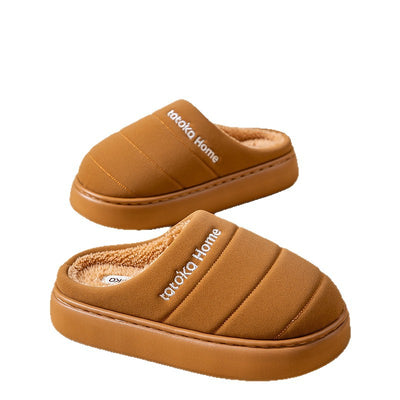 Zapatos de Algodón Impermeables con Forro Polar Cálidos para Otoño e Invierno - Image 5