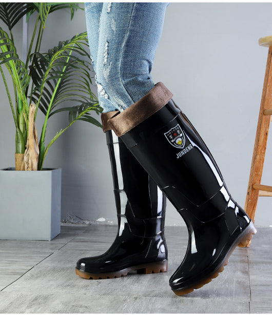 Botas de Lluvia Altas para Hombre - Calzado Impermeable Tubo Largo - Image 10