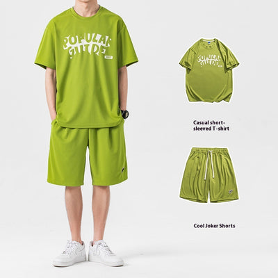 Conjunto Deportivo Verano: Playera Manga Corta y Shorts Cómodos - Image 4