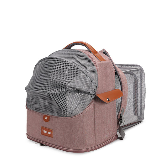 Mochila Transportadora Respirable para Gatos de Gran Capacidad Expandible - Image 5