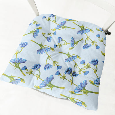 Cojín Grueso de Algodón y Lino para Silla Daisy - Image 4