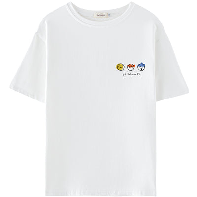 Playera Casual de Algodón con Estampado para Mujer - Verano - Image 10
