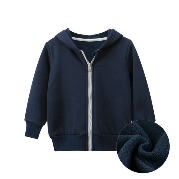 Sudadera Polar con Cierre para Bebé y Niños