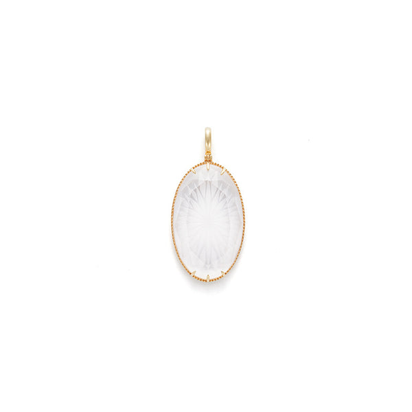 Anillo Floral Flotante de Cristal Hielo - Colección Verano Vintage - Image 4
