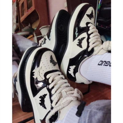 Tenis Plataforma Hip Hop Mariposa Verano Transpirable - Image 11