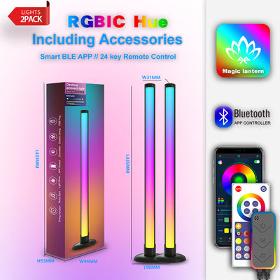 Lámpara LED Inteligente Rítmica con WIFI y Diseño Graffiti - Image 7