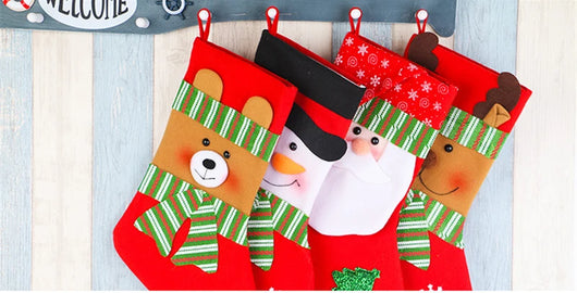Bolsas de Regalo Navideñas con Adornos y Calcetines Decorativos al por Mayor - Image 8