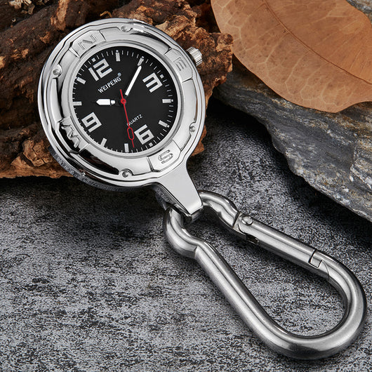 Reloj Multifuncional con Carabinero para Aventuras y Escalada - Image 6