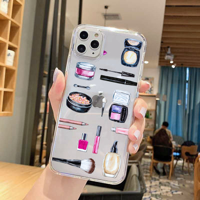 Funda Transparente para iPhone 12 y XS Max - Protección TPU Suave Estilo Cosmético - Image 12