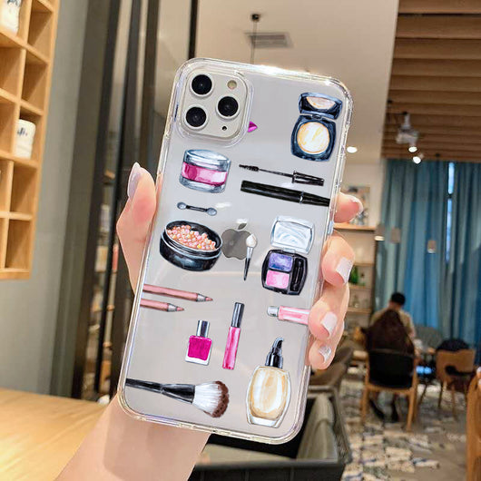 Funda Transparente para iPhone 12 y XS Max - Protección TPU Suave Estilo Cosmético - Image 12