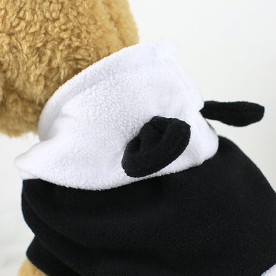 Abrigo para Perro Panda Blanco y Negro - Ropa de Otoño e Invierno - Image 10