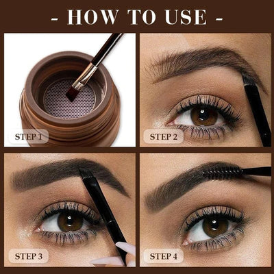 Set Crema 3 en 1 para Cejas con Cepillo Antiencrespamiento - Image 6