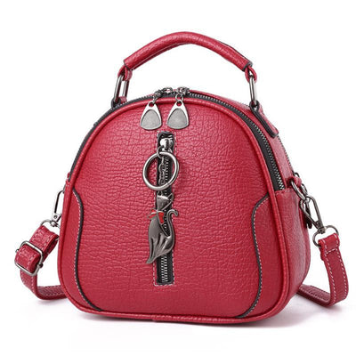 Bolso de Hombro Grande con Bandolera y Diseño Redondo Compacto - Image 3