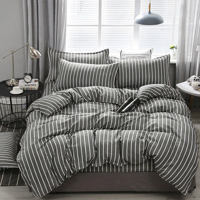 Ropa de Cama Poliéster con Estampado Simple para el Hogar - Image 28