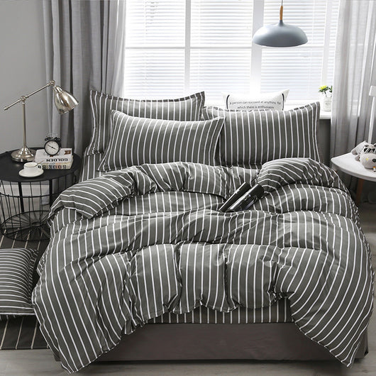 Ropa de Cama Poliéster con Estampado Simple para el Hogar - Image 28