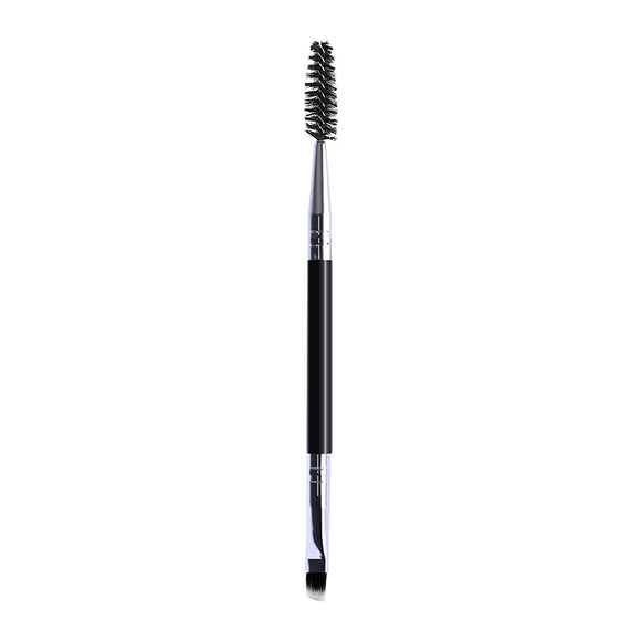 Brocha Doble para Cejas con Espiral Angular