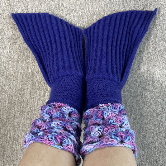 Calcetines de Lana Tejida Sirena Cálidos para Casa