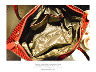 Bolso Bandolera para Dama con Cristales de Diamante - Image 16