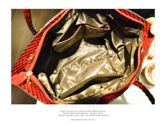 Bolso Bandolera para Dama con Cristales de Diamante - Image 16