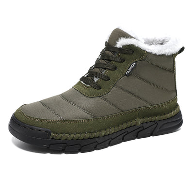 Botas de Nieve para Hombre Caña Media con Suela Térmica Antideslizante - Image 4