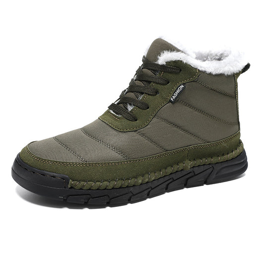 Botas de Nieve para Hombre Caña Media con Suela Térmica Antideslizante - Image 4