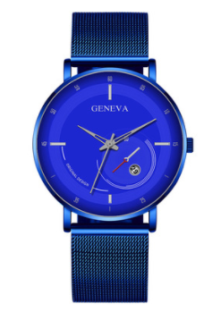 Reloj Inteligente Digital Empresarial con Correa de Malla y Calendario - Image 16