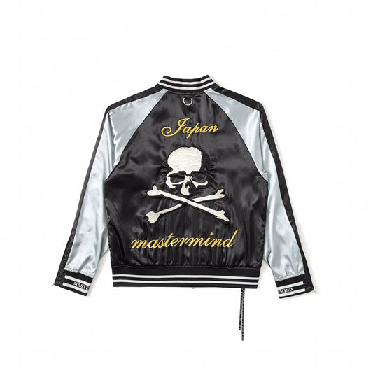 Chaqueta de Béisbol Satinada con Bordado Industrial - Image 10