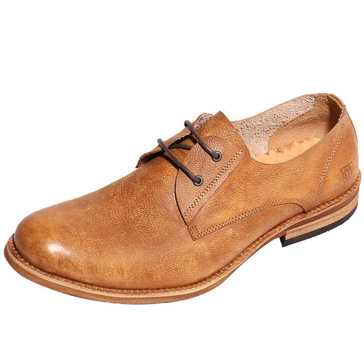 Zapatos Casuales Retro Estilo Británico para Hombre - Diseño Desgastado Transpirable - Image 4