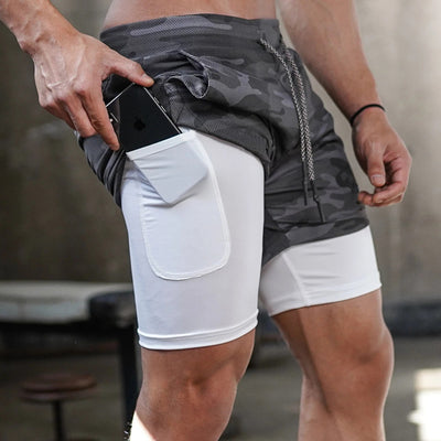 Pantalones Deportivos Sueltos Doble Capa con Múltiples Bolsillos - Image 23