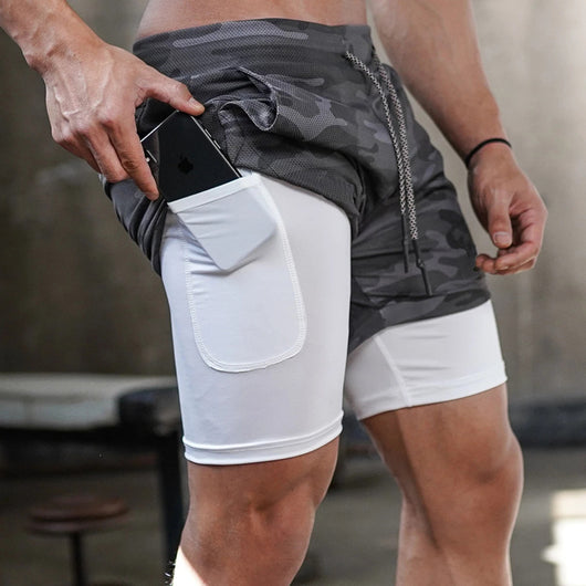Pantalones Deportivos Sueltos Doble Capa con Múltiples Bolsillos - Image 23