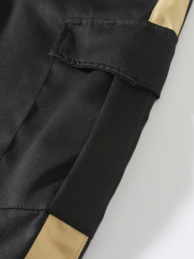 Pantalones Deportivos Casuales de Corte Recto con Costuras Otoñales - Image 18
