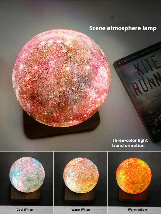 Lámpara Nocturna Galaxia con Levitación Magnética - Ambiente Romántico - Image 7