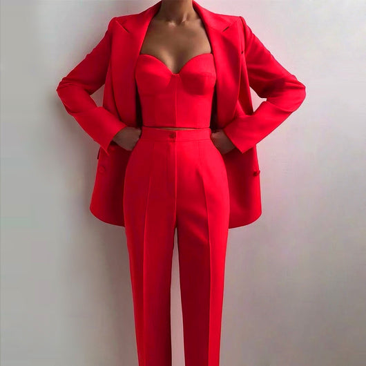 Traje Ejecutivo Mujer Cómodo para Oficina y Viajes - Image 6