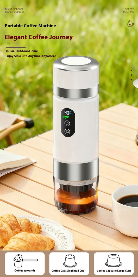 Cafetera de Presión Portátil Americana con Calentamiento Rápido - Image 13