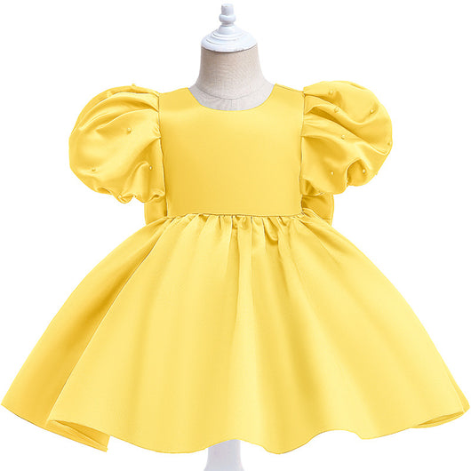 Vestido Infantil Elegante sin Mangas con Tul Esponjoso - Image 21