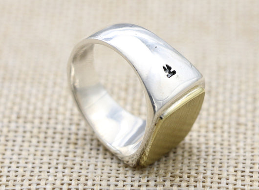 Anillo Elegante Chapado en Oro con Plata de Ley - Image 6