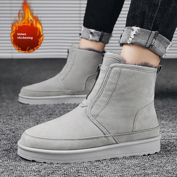 Zapatos Plataforma Acolchados con Forro Polar Cálidos - Image 3