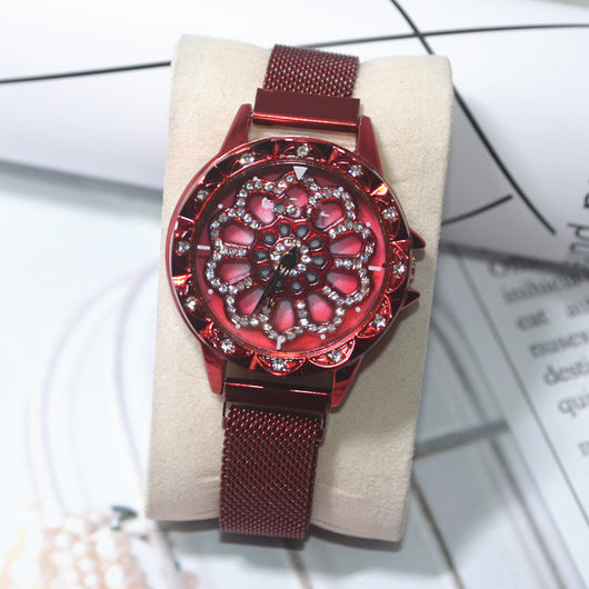 Reloj de Moda Giratorio con Piedras Magnéticas - Diseño Viral de Influencers - Image 5