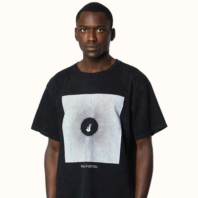 Camiseta Suelta de Manga Corta para Parejas - Estilo Urbano Moderno - Image 4