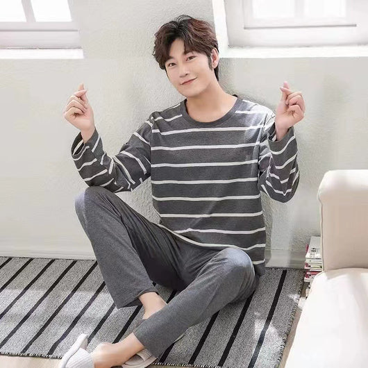 Pijama Largo para Hombre - Ropa de Casa Primavera y Otoño - Image 8