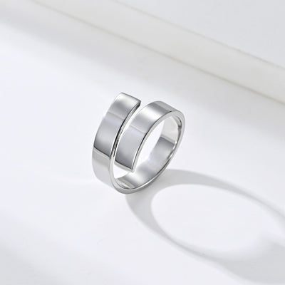 Anillo Eclipse Harajuku Titanio Acero Hueco Efecto Rayo - Image 5