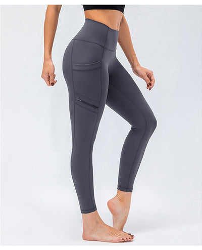 Pantalones de Sudadera Ajustados de Cintura Alta con Bolsillos Laterales - Image 21
