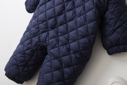 Mameluco Térmico Infantil con Capucha y Forro Polar para Invierno - Image 39